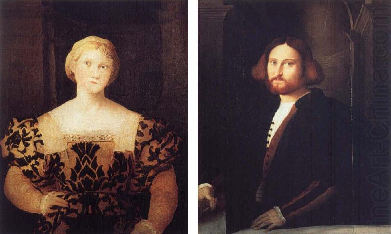 Paola Priuli and Francesco Querini, Palma Vecchio